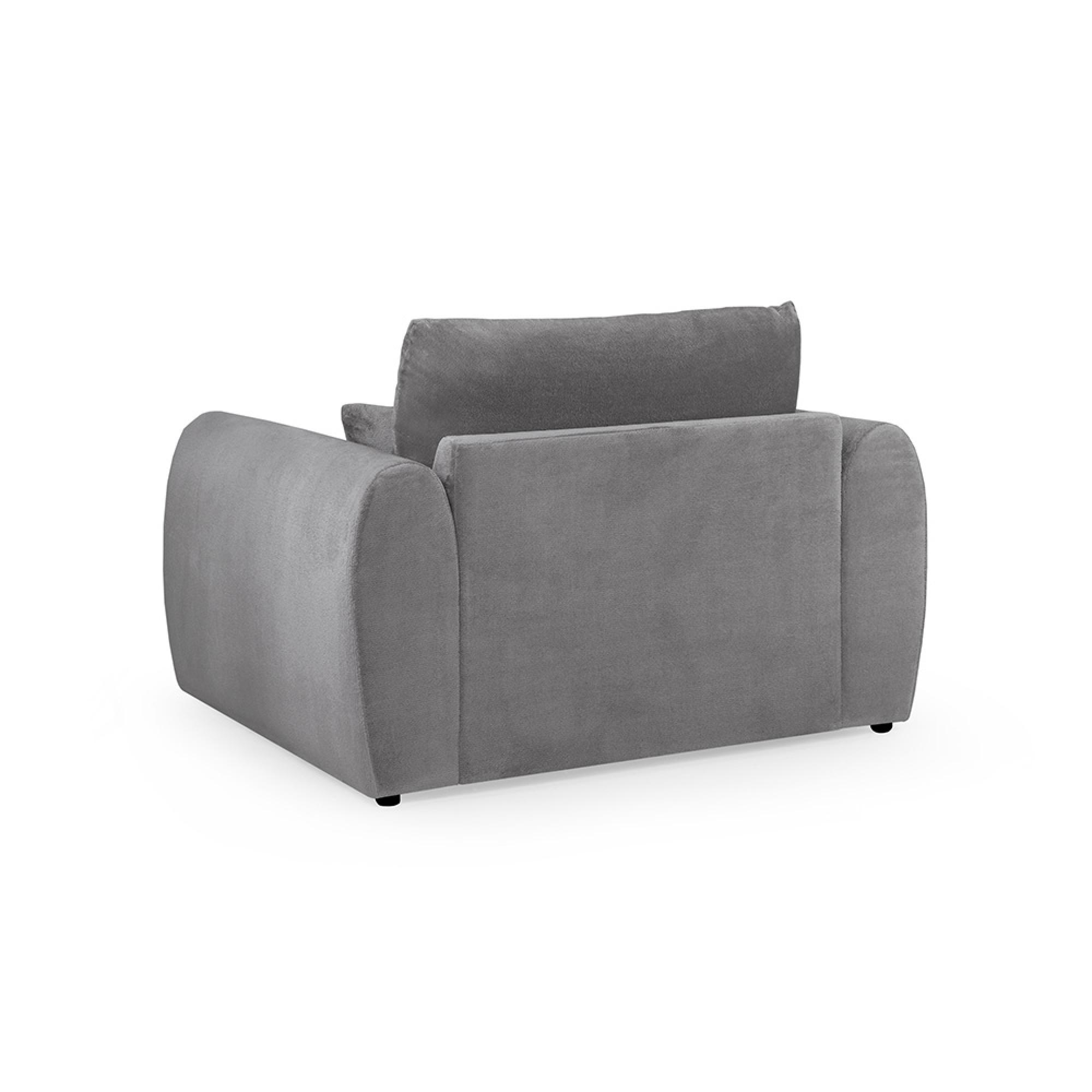 Mirabel Armchair - Grey Fabric
