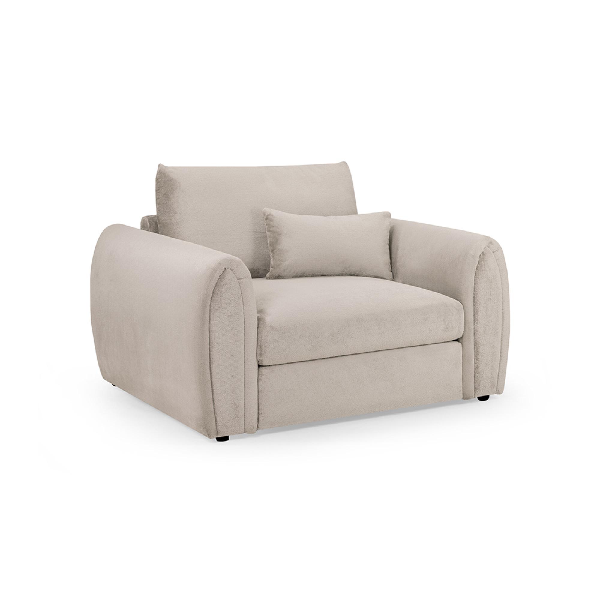 Mirabel Armchair - Mocha Fabric