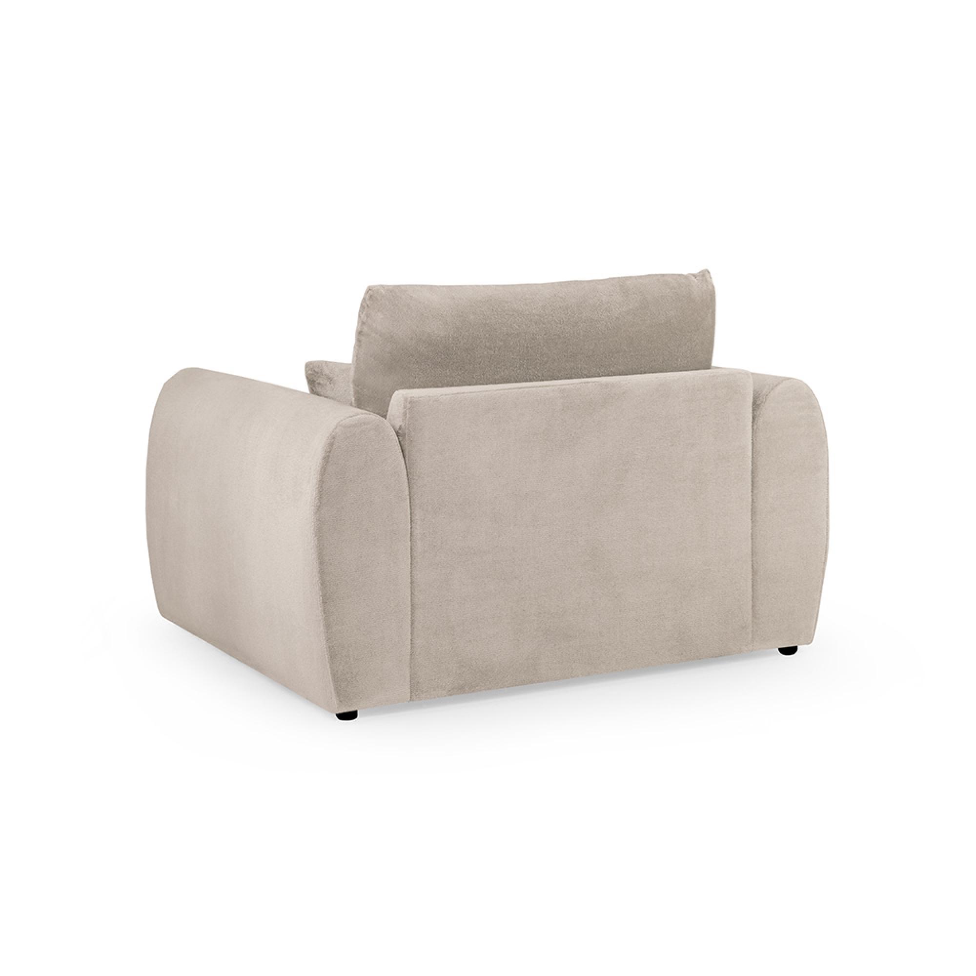 Mirabel Armchair - Mocha Fabric