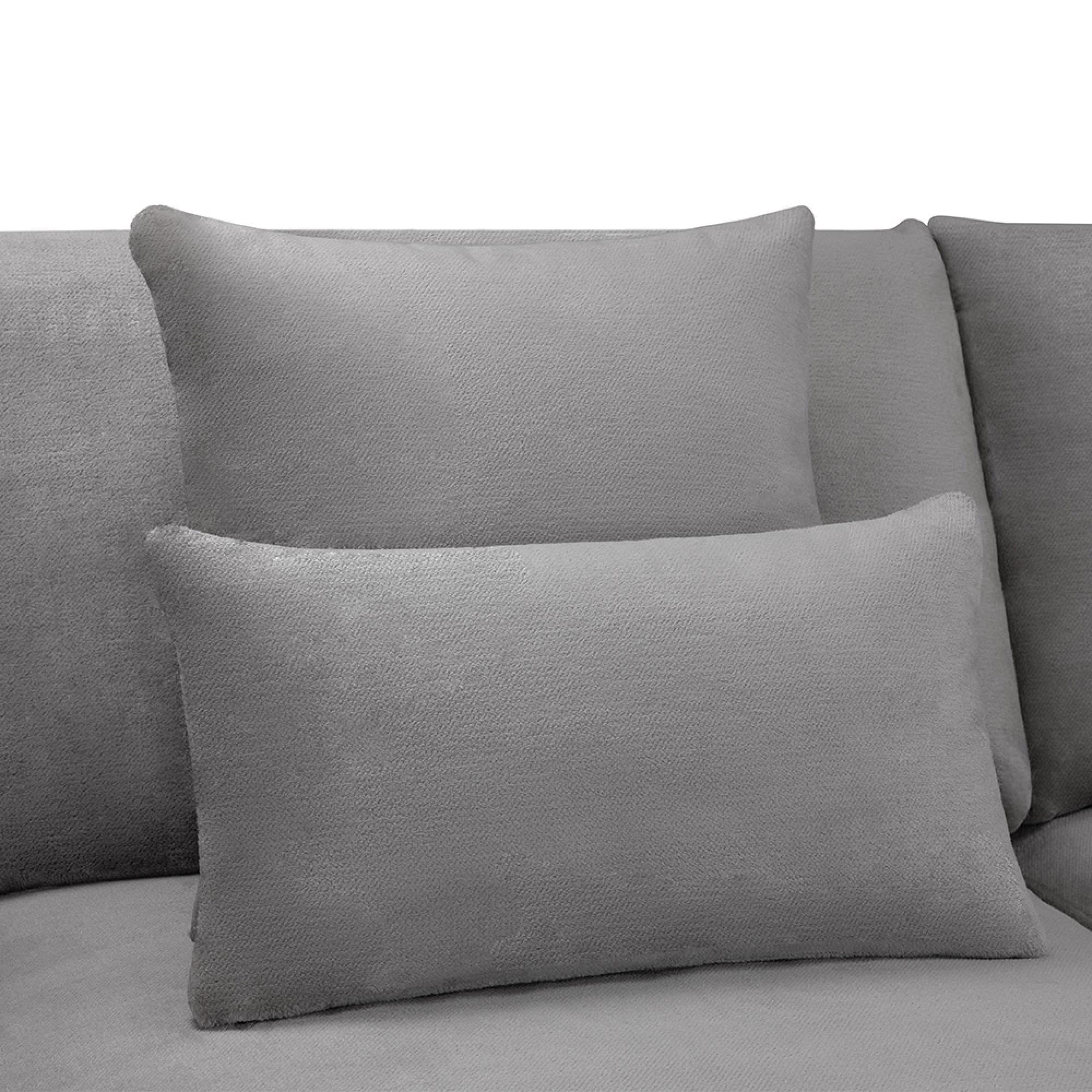 Mirabel Corner Sofa - Grey Fabric - LHF