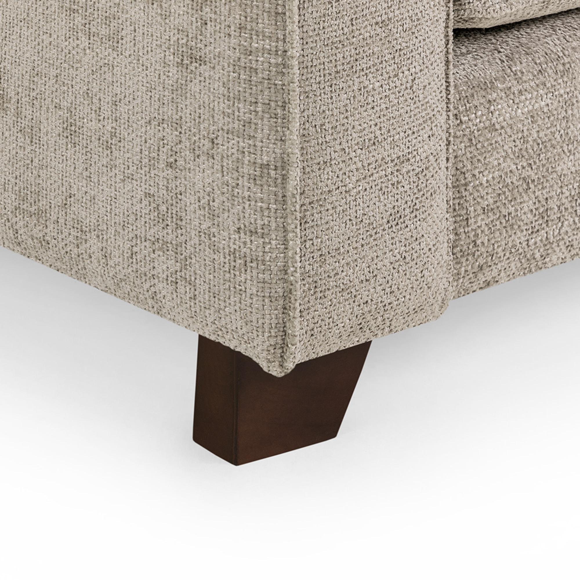 Nebraska Armchair - Beige Fabric