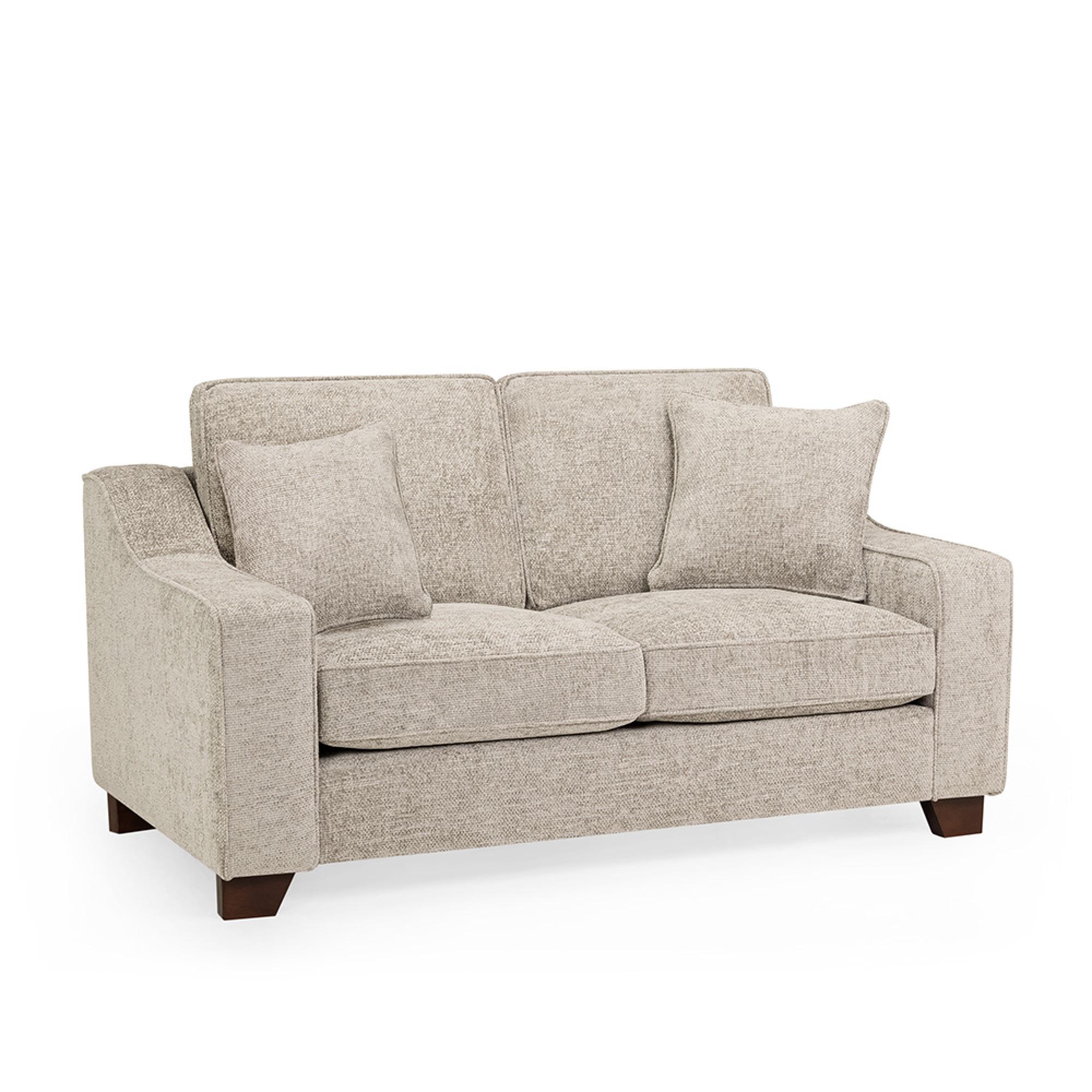 Nebraska Sofa - Beige Fabric - 2 Seater