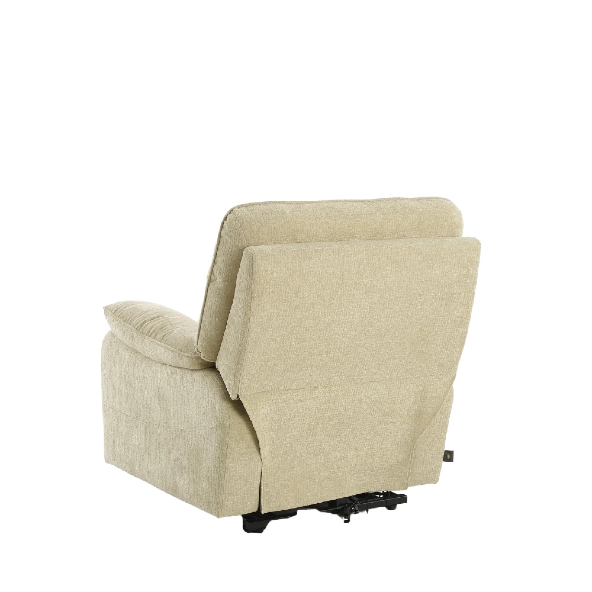 Cornwall Rise Recliner Armchair - Beige Fabric