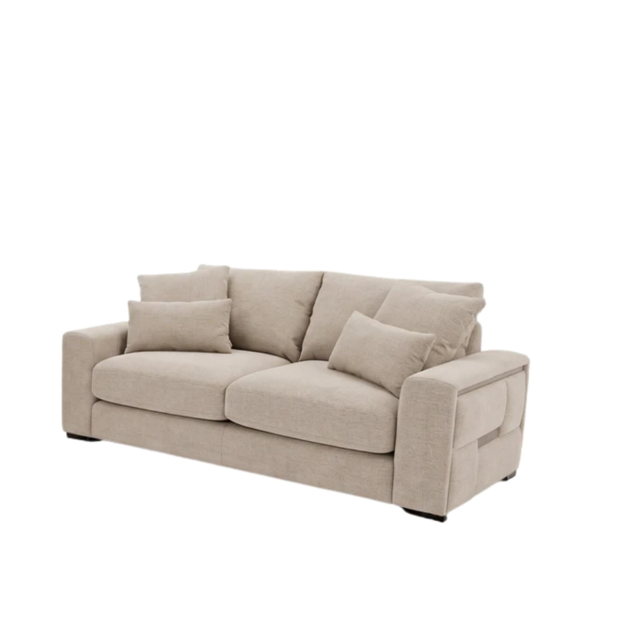 Jupiter Sofa - Beige Fabric - 3+2 Seater