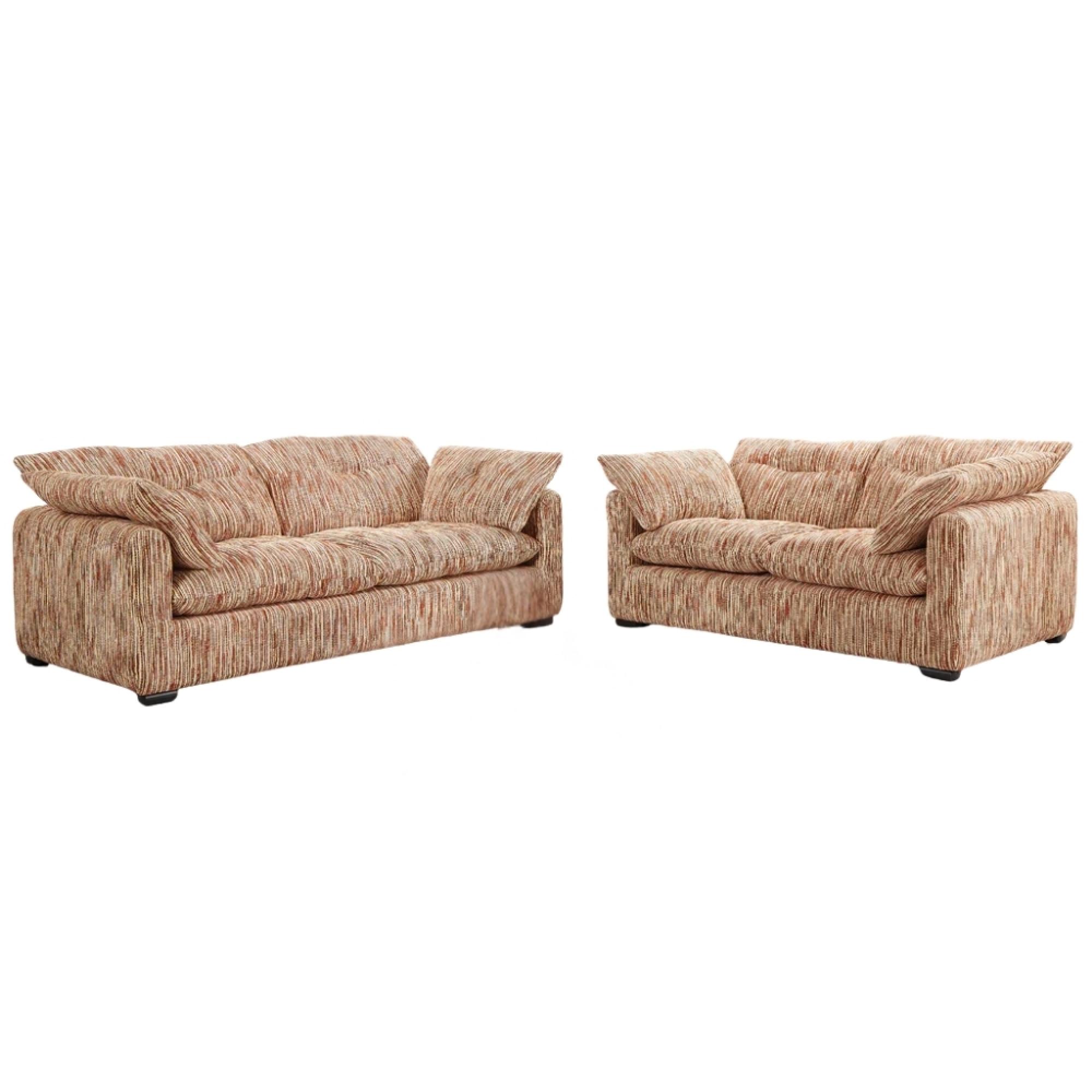 Quetta Sofa - Beige Fabric - 3+2 Seater