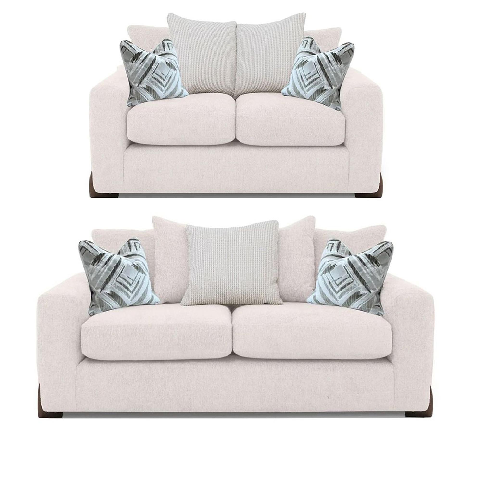Buoyant Axel Fabric Sofa Set - 3+2 Seater - Variation Available