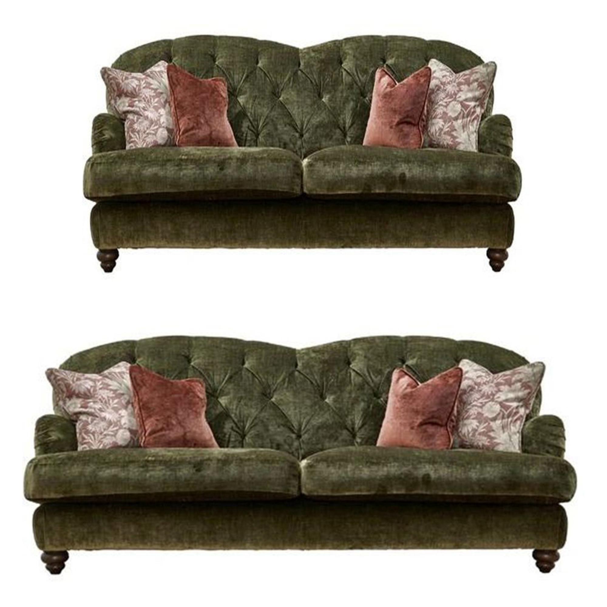 Buoyant Dumpling Fabric Sofa Set - 3+2 Seater - Variation Available