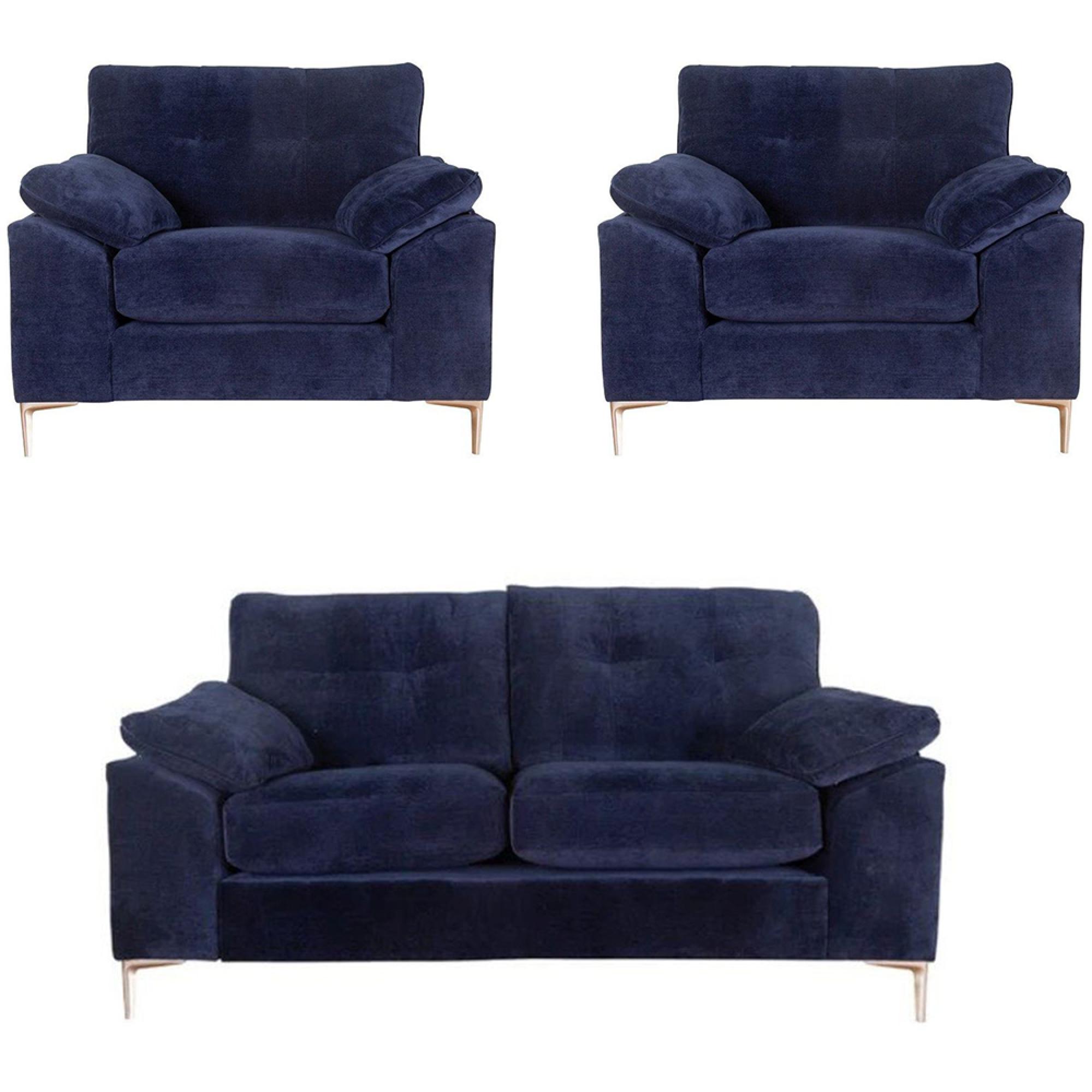 Buoyant Elsie Fabric Sofa Set - 2+1+1 Seater - Variation Available