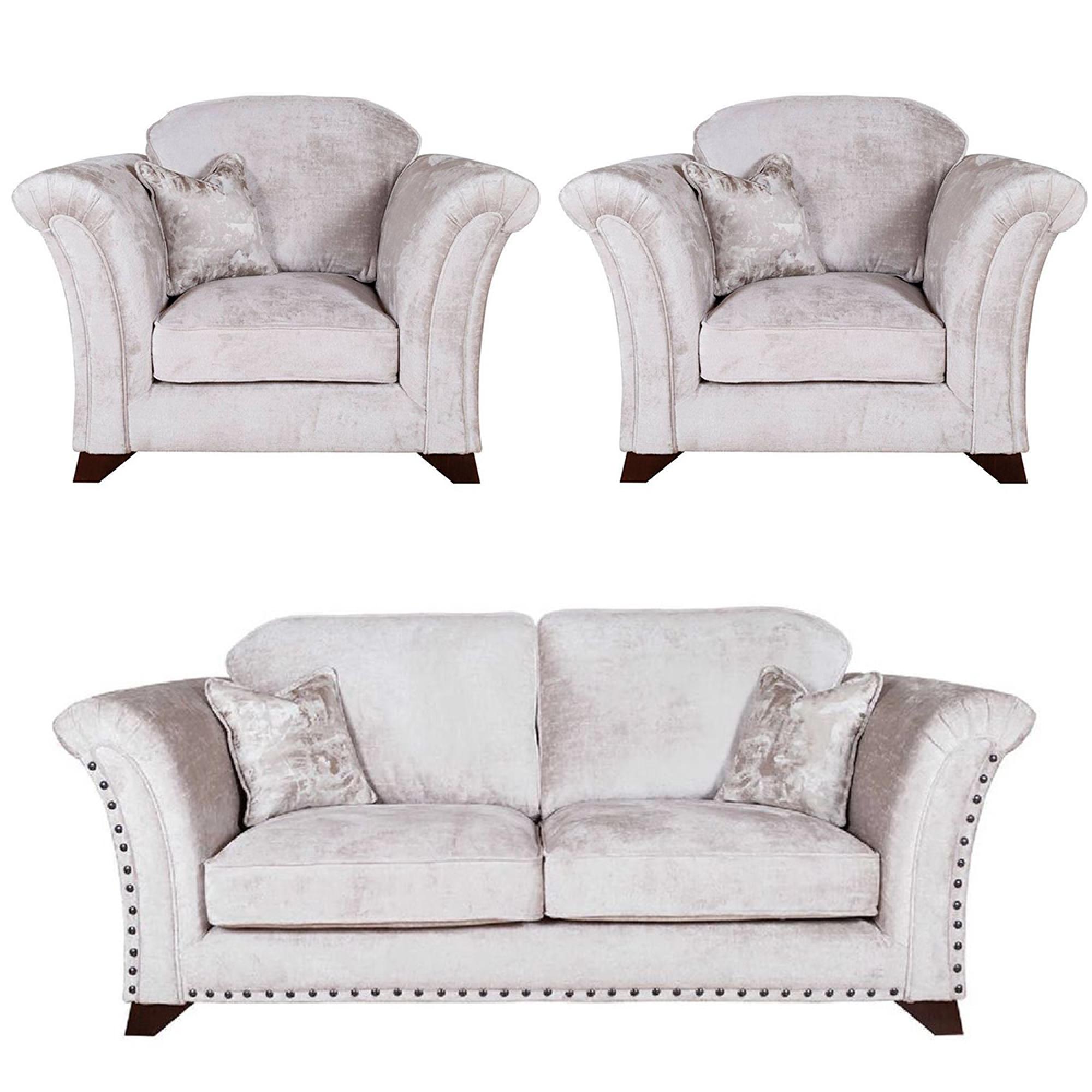 Buoyant Vesper Fabric Sofa Set - 3+1+1 Seater - Variation Available
