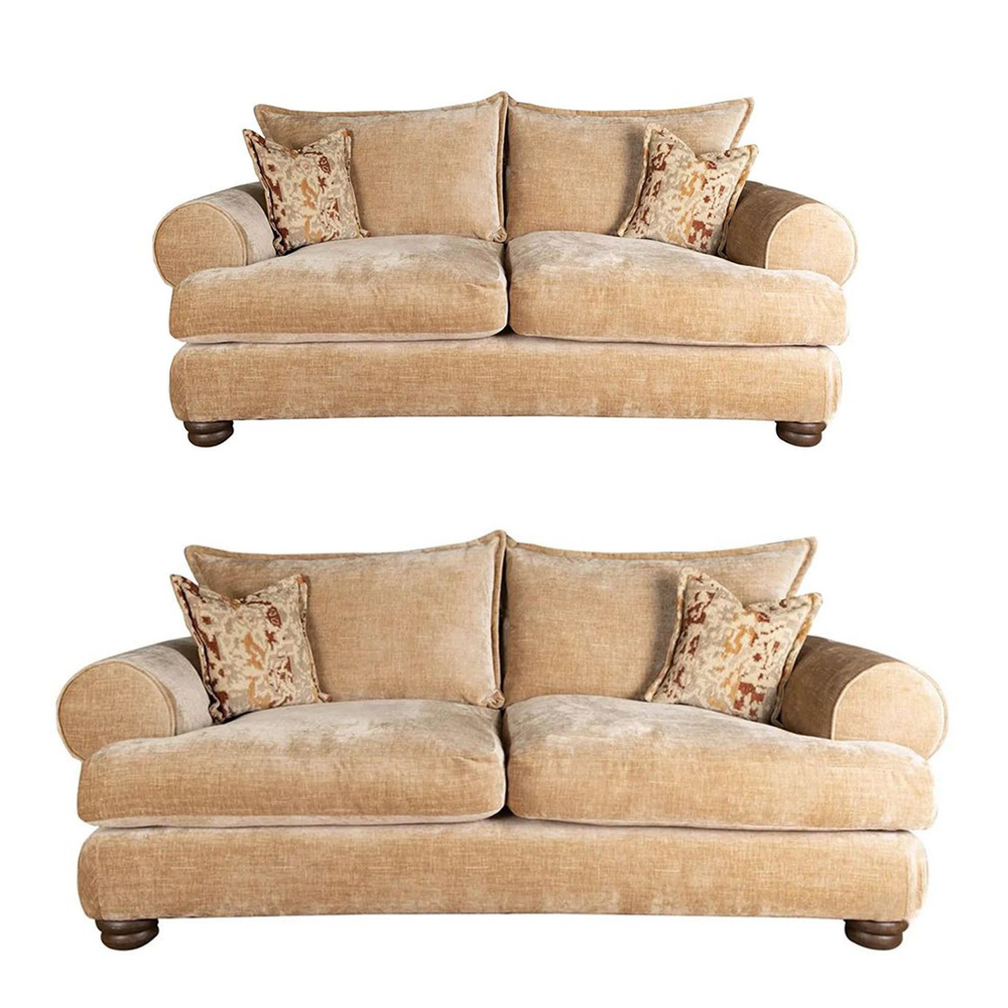 Buoyant Viscount Fabric Sofa Set - 3+2 Seater - Variation Available