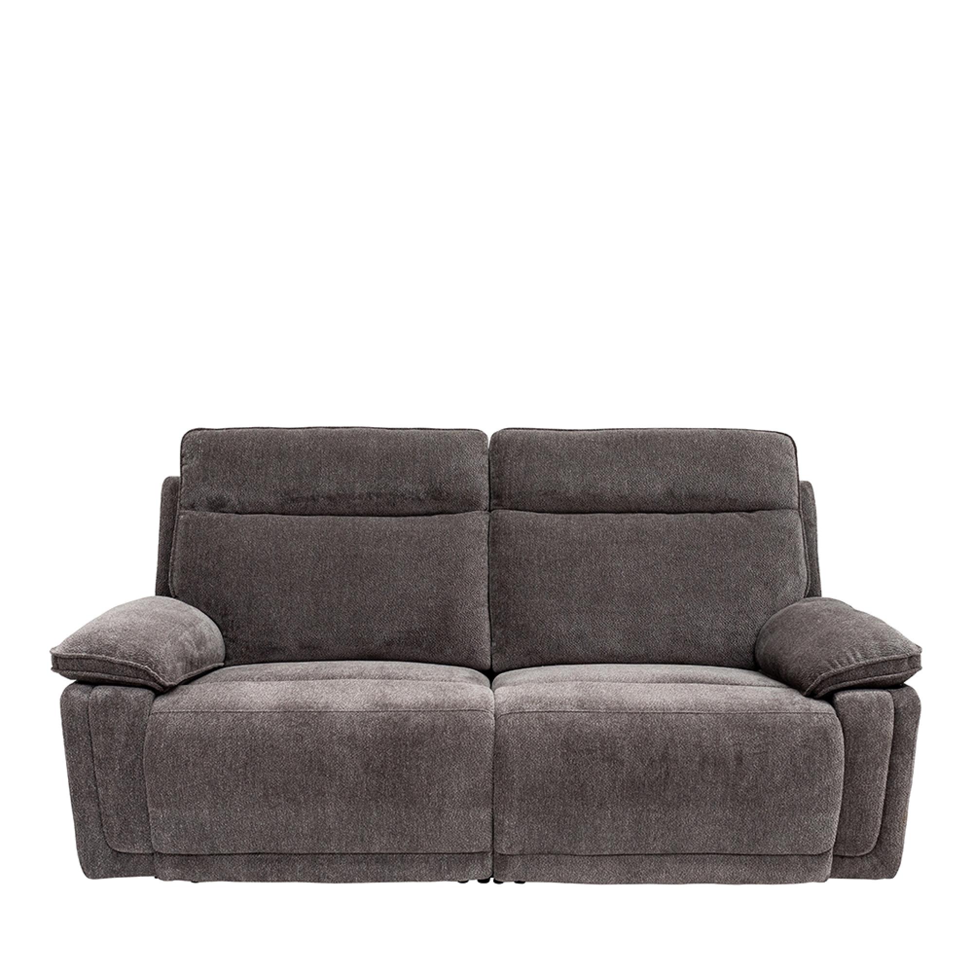 Cadenza Charcoal Fabric 2 Seater Electric Recliner Sofa