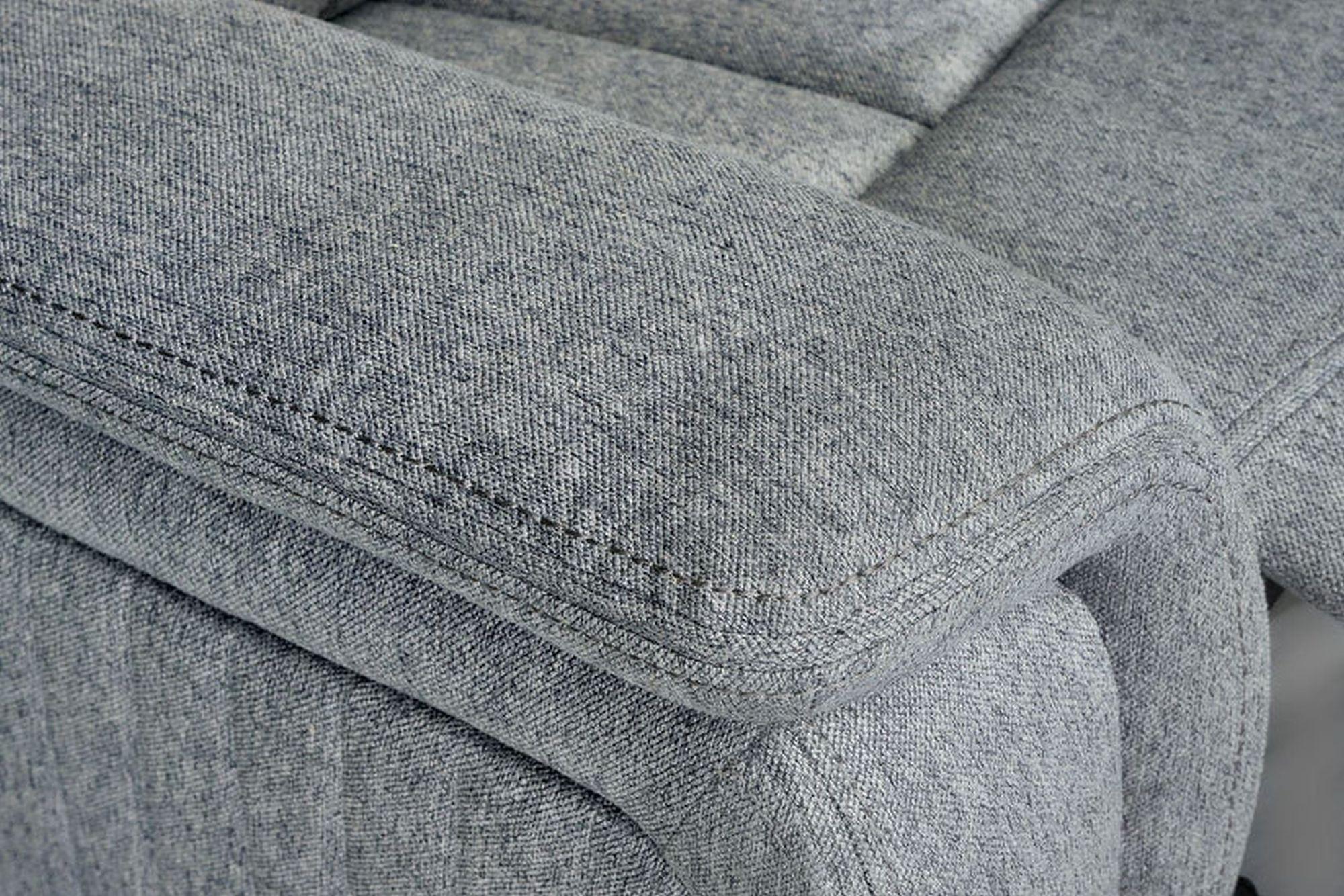 Linden Recliner Armchair - Grey Fabric