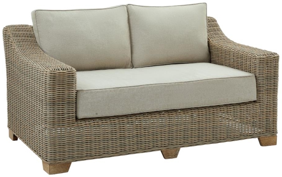 Marsh Rattan Outdoor 2 Seater Sofa