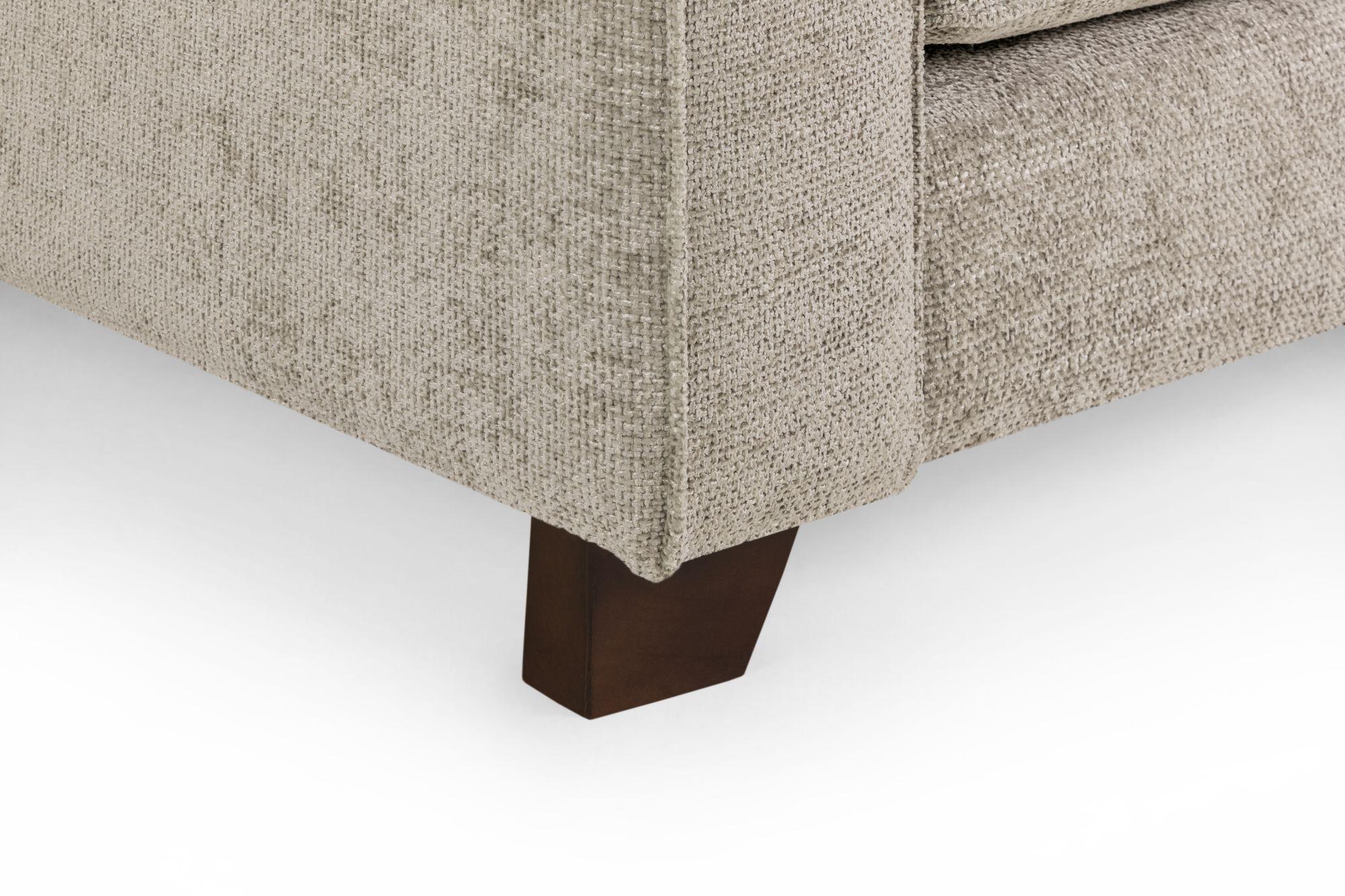 Nebraska Sofa - Beige Fabric - 3 Seater