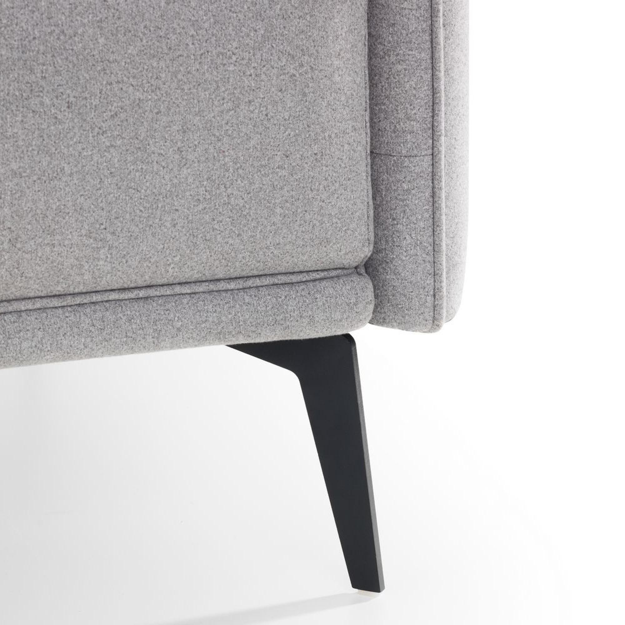 Rohe Sofa - 2 Seater - Grey Fabric