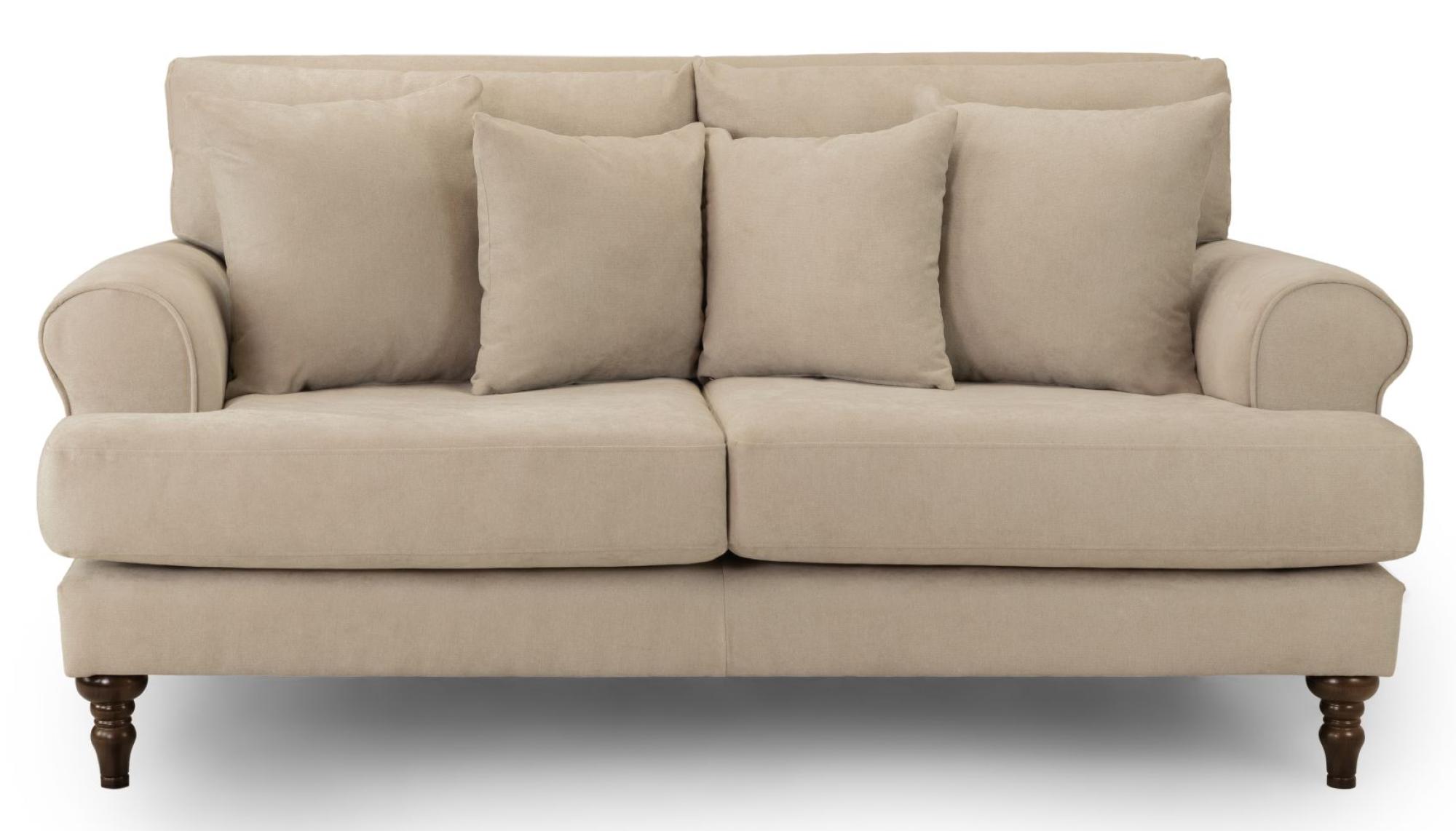 Summer Sofa Set - Beige Fabric - 3+2 Seater