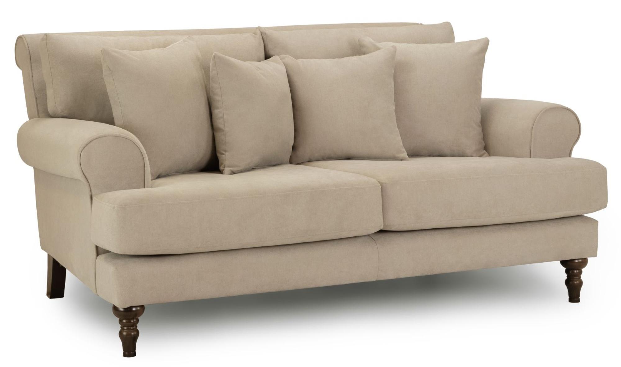 Summer Sofa Set - Beige Fabric - 3+2 Seater