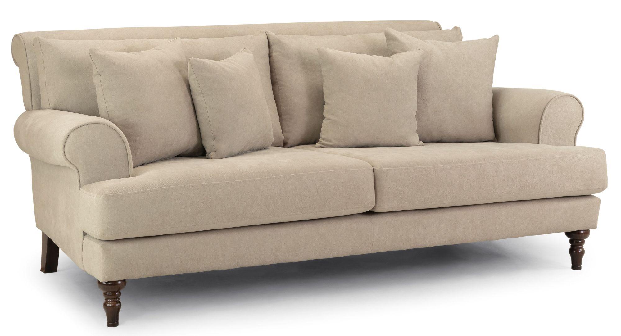 Summer Sofa - Beige Fabric - 3 Seater