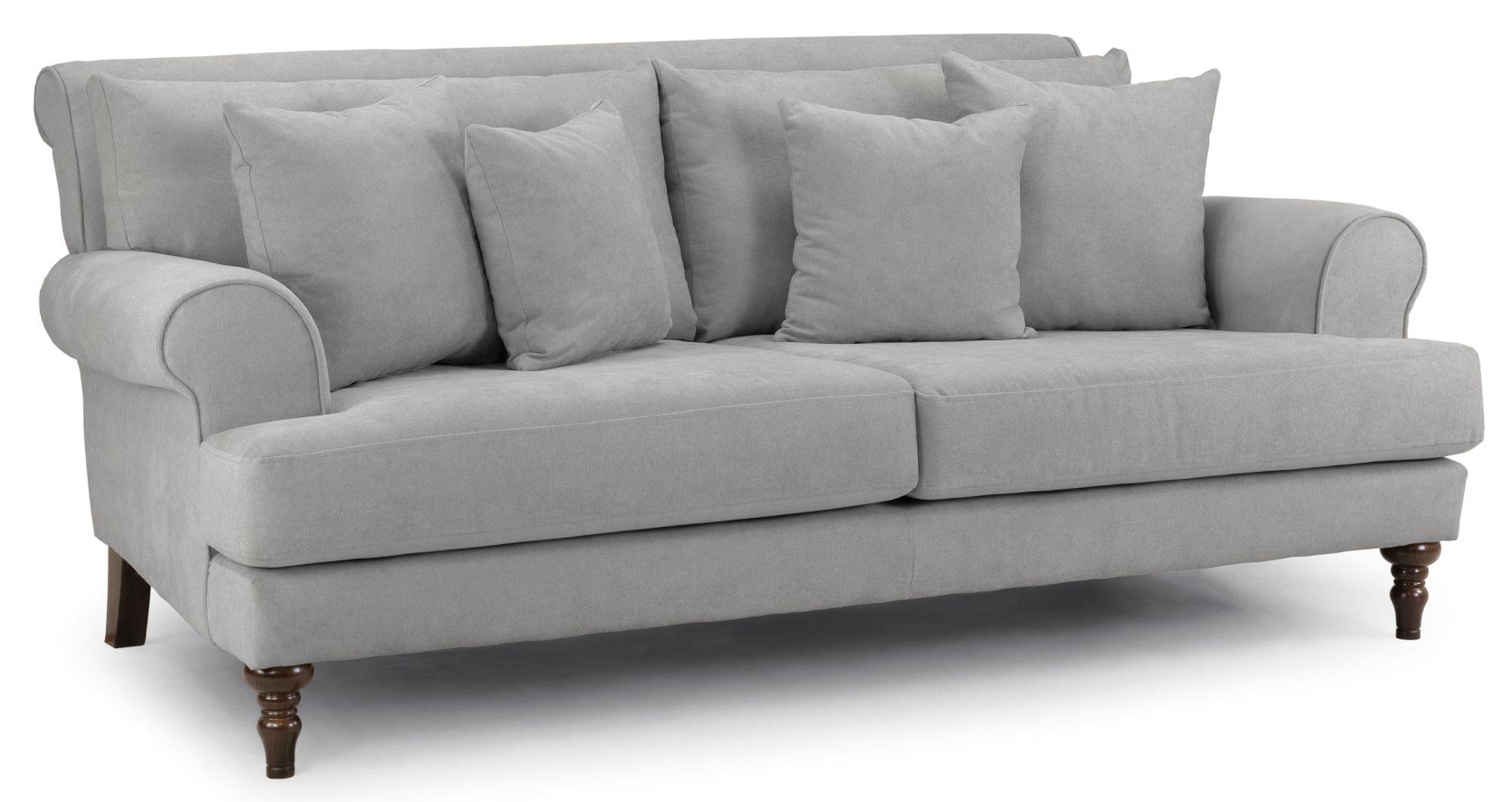 Summer Sofa Set - Grey Fabric - 3+2 Seater