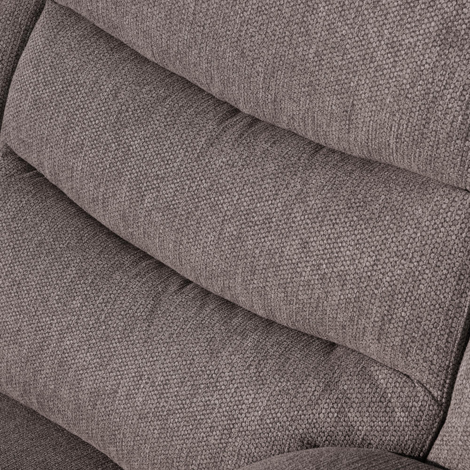 Windsor Recliner Armchair - Brown Fabric