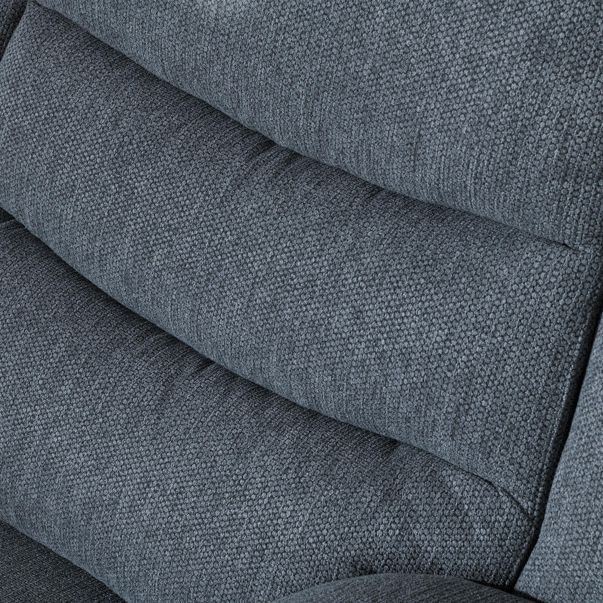 Windsor Recliner Sofa Set - Dark Grey Fabric
