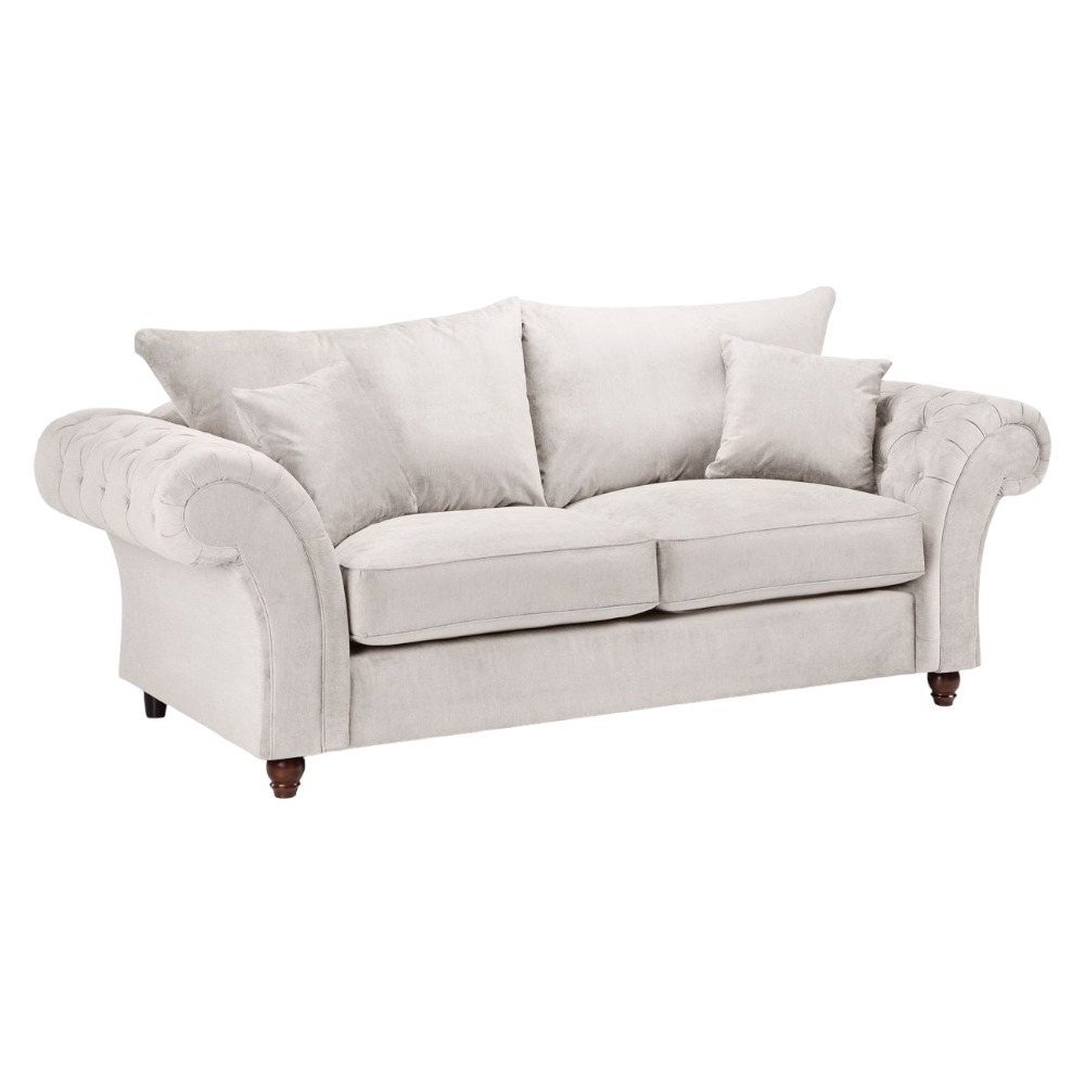 Windsor Sofa - Fullback - Stone - 3 Seater