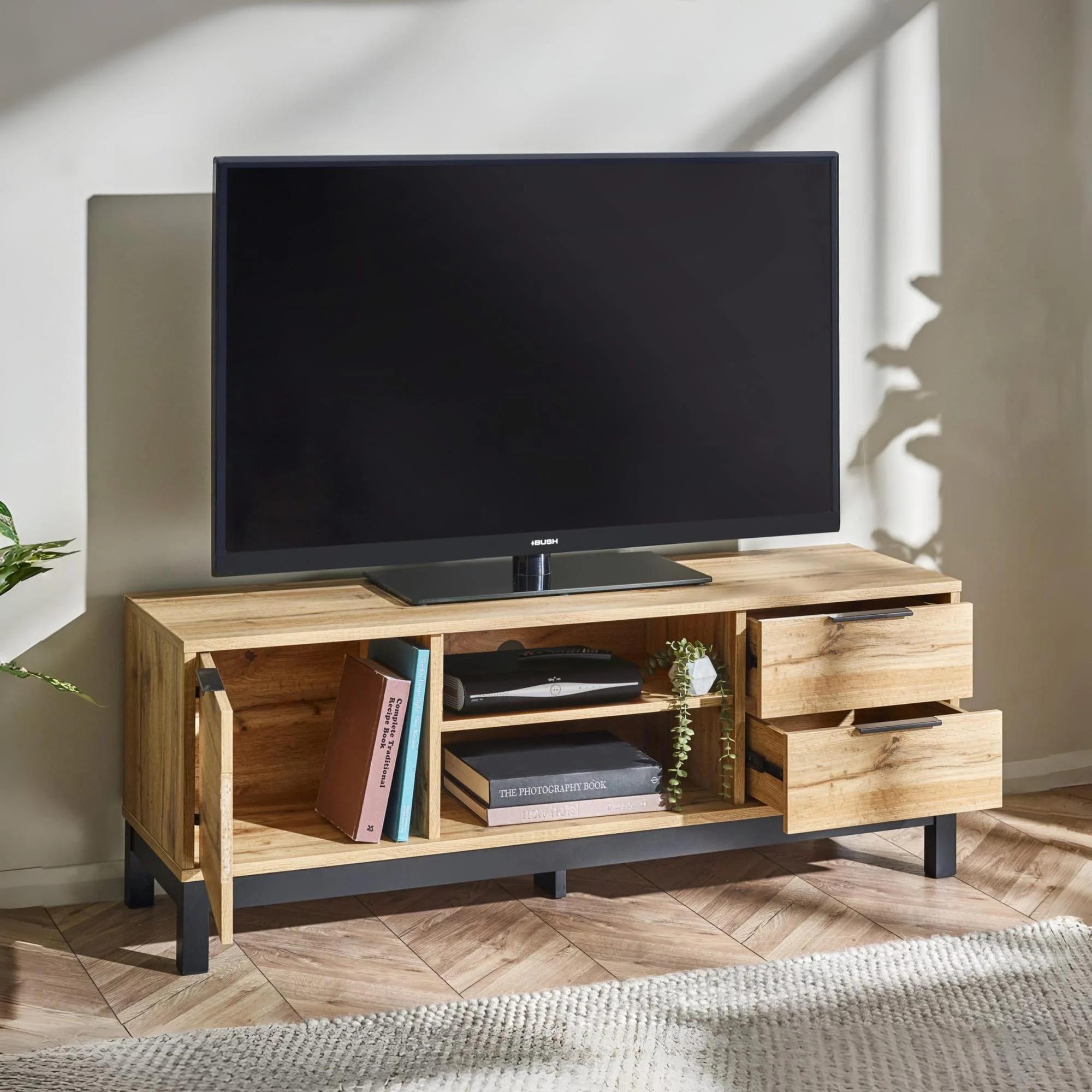 Bali Oak TV Unit - 135cm