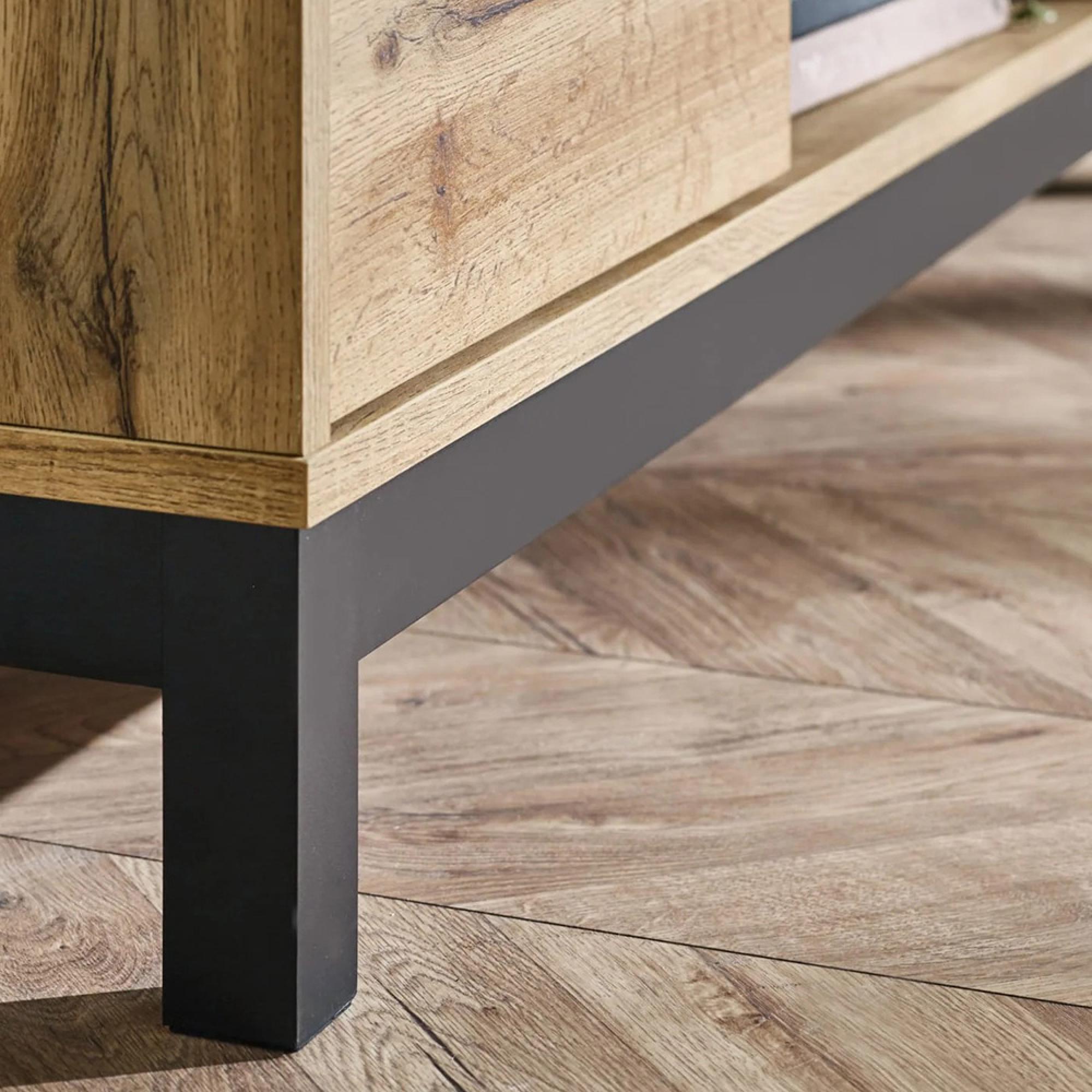 Bali Oak TV Unit - 135cm