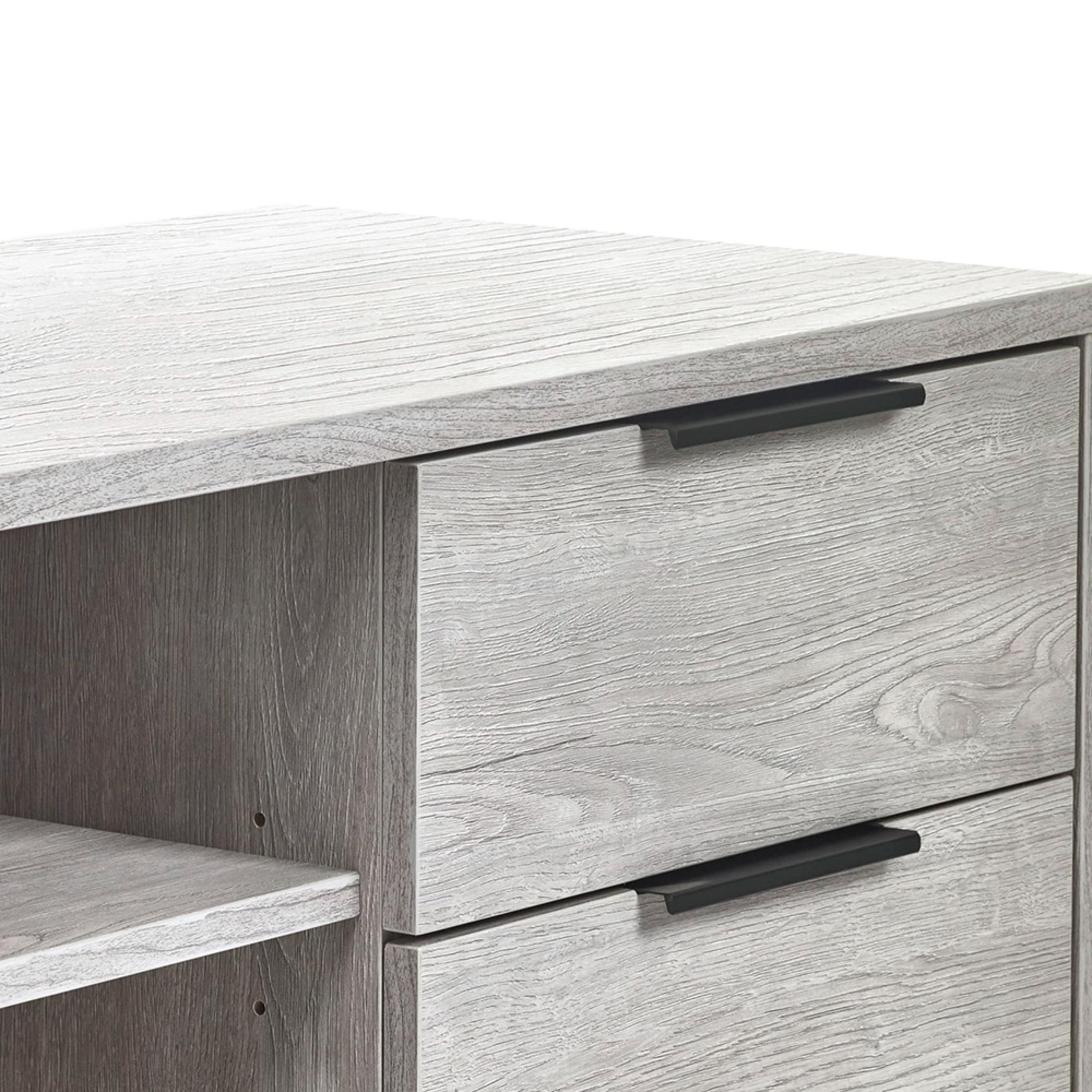 Bali Grey Oak TV Unit - 135cm