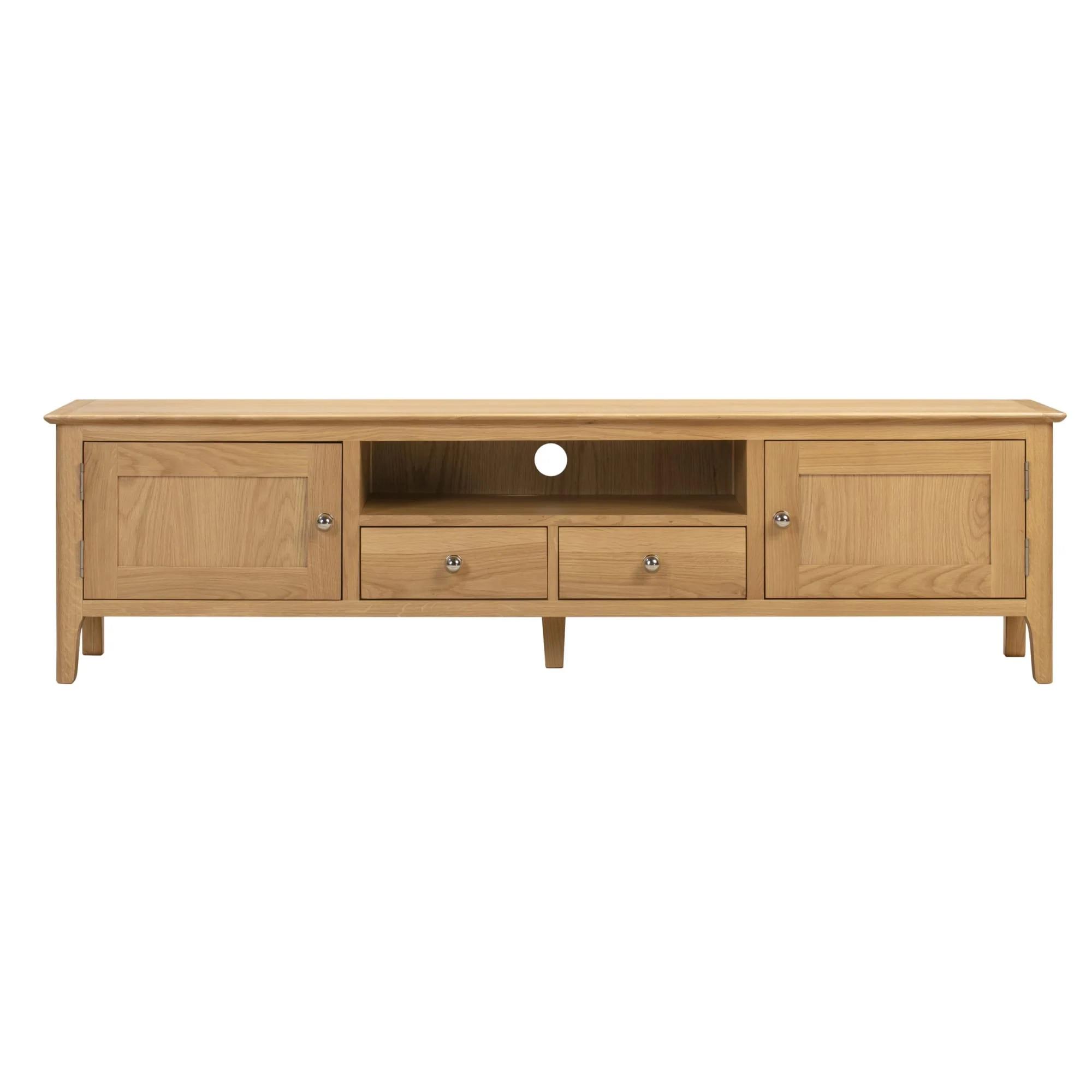 Cotswold TV Unit - 180cm - Oak