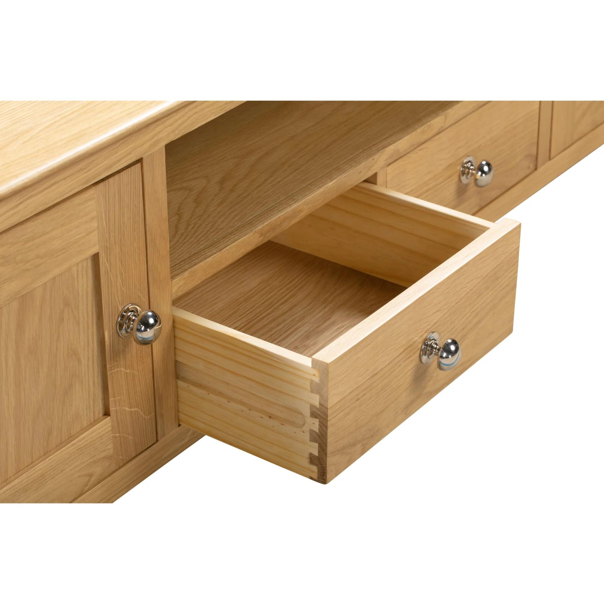 Cotswold TV Unit - 180cm - Oak