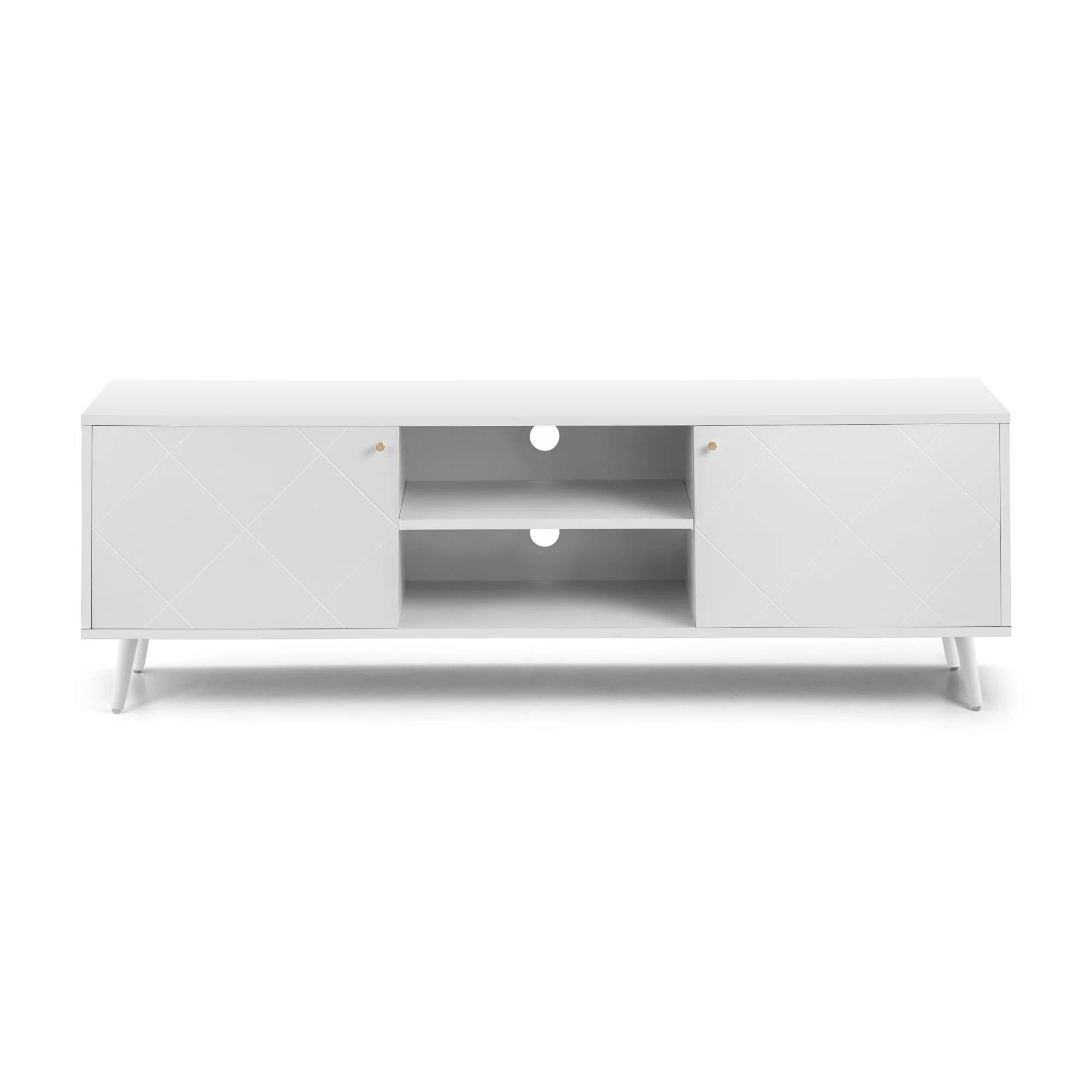 Moritz White TV Unit - 177cm