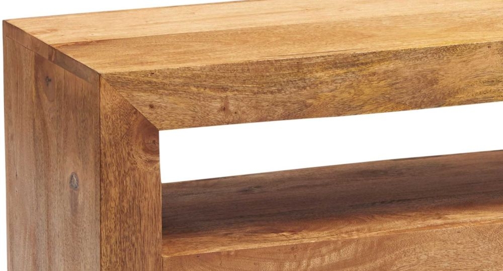 Ajmer Light Mango Wood 107cm TV Unit