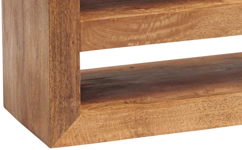 Ajmer Light Mango Wood 107cm TV Unit