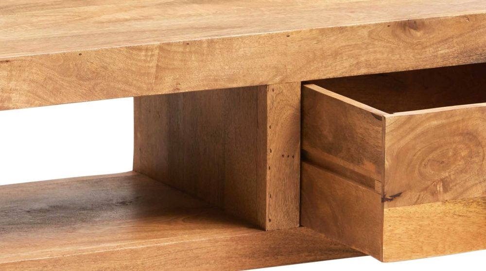 Ajmer Light Mango Wood 145cm TV Unit