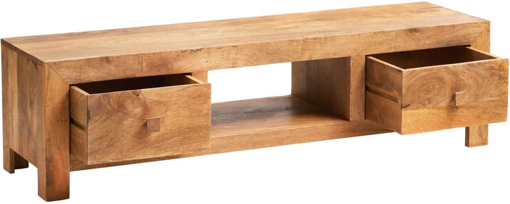 Ajmer Light Mango Wood 145cm TV Unit
