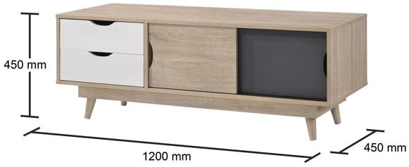 Anson 120cm TV Unit - Variant Available