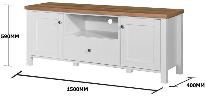 Arthur White 150cm TV Unit