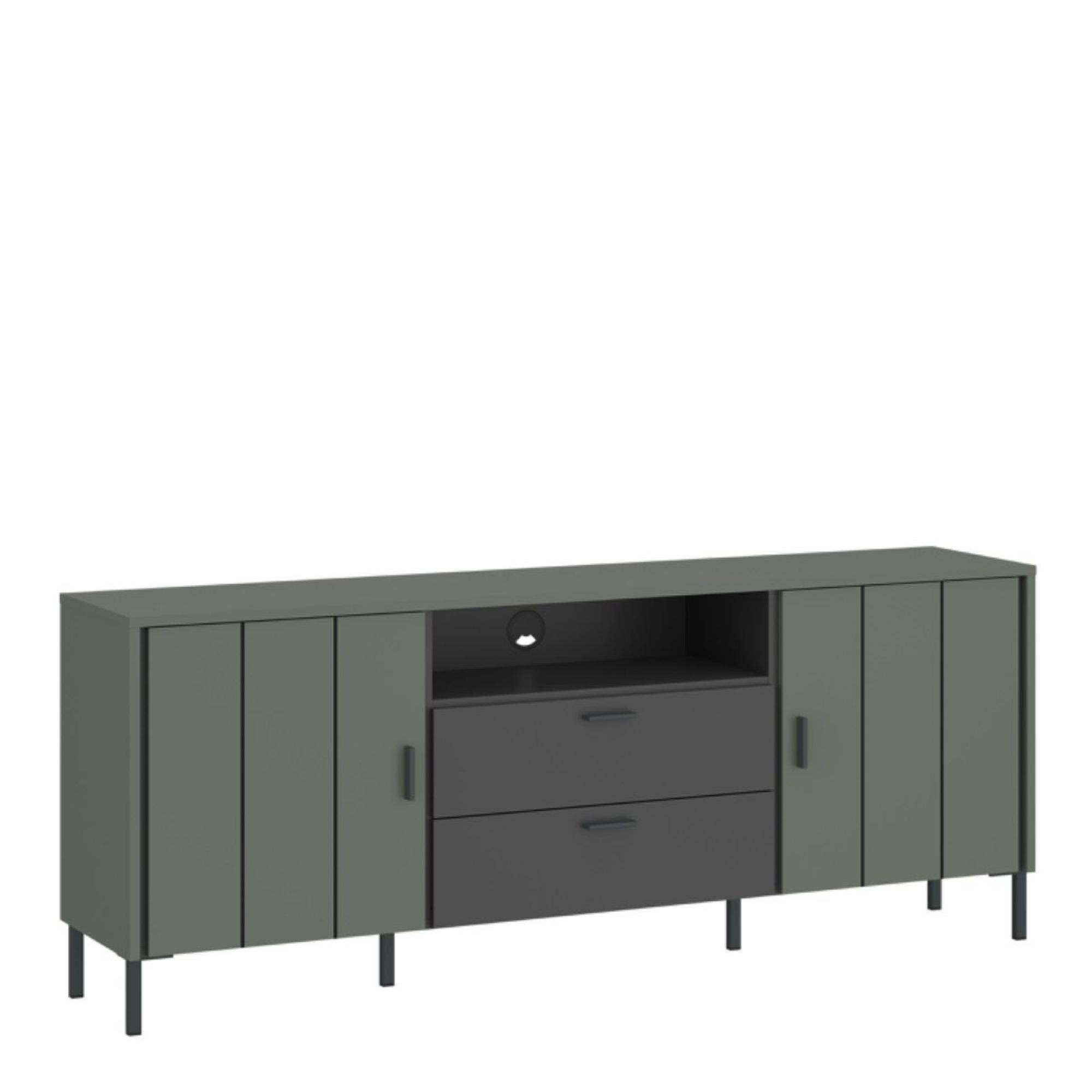Arundel Green 2 Drawer Medium TV Unit