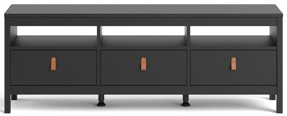 Barcelona Black 151cm TV Unit