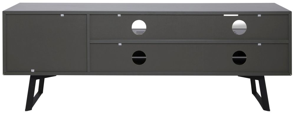Carbon TV Stand - Black & Grey - 160cm - ADCA1600-GRY