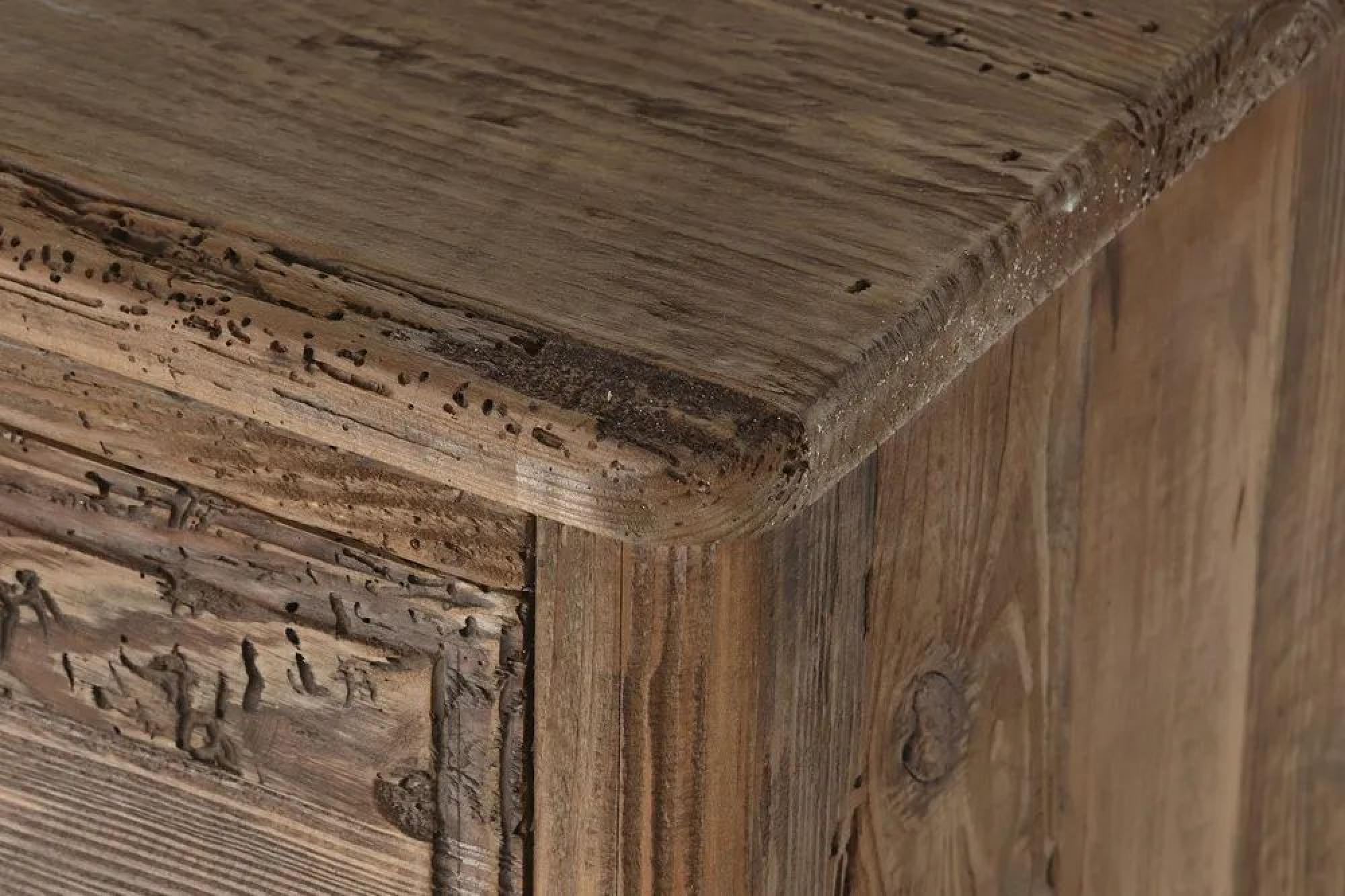 Clearance - Alpine Recycled Wood 180cm Large TV Unit - FSS15985