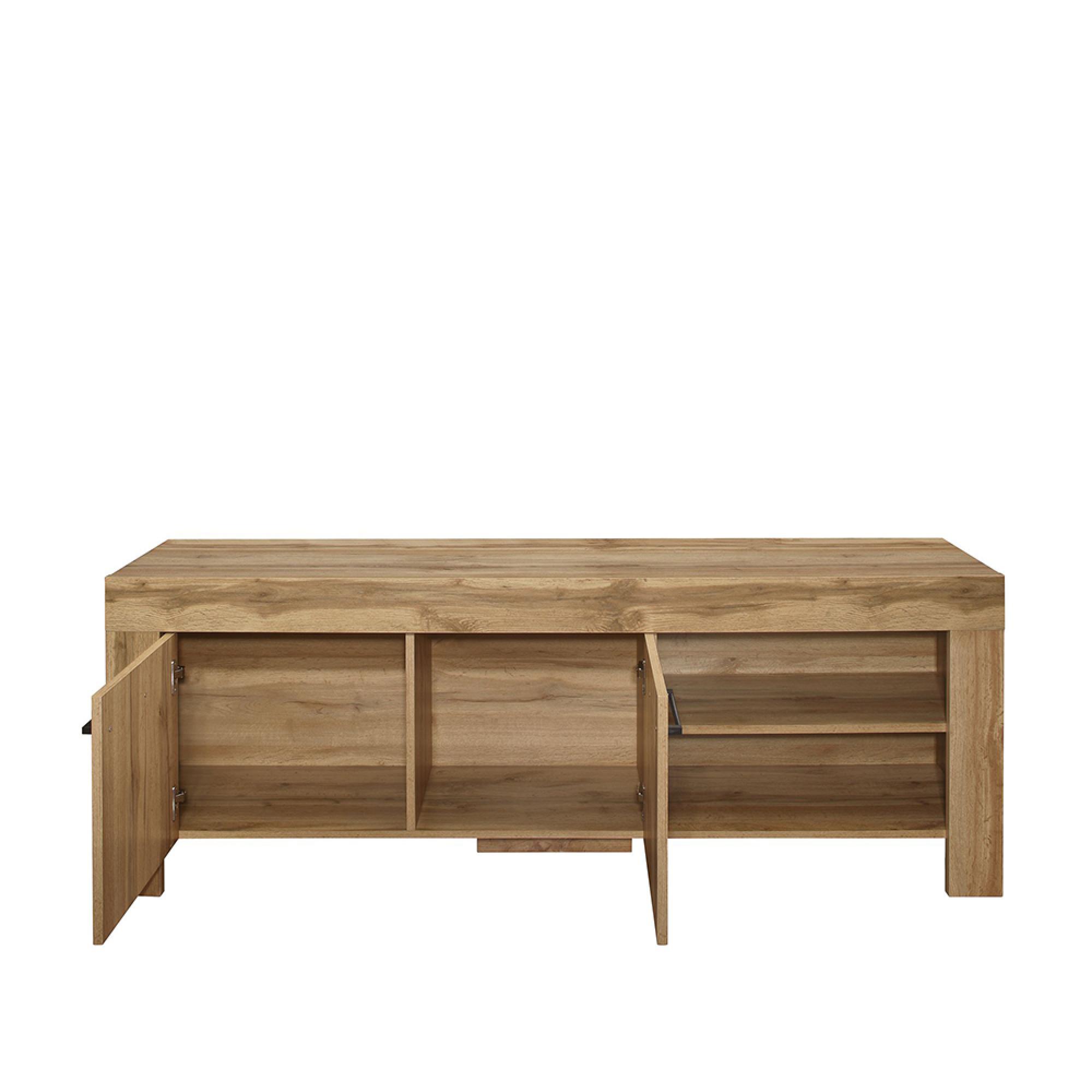 Compton TV Unit - 2 Door - Oak