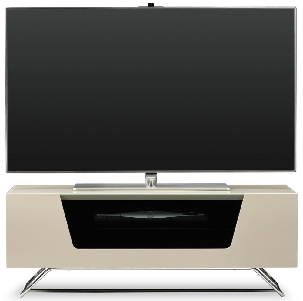 Chromium TV Stand - Ivory - 100cm - CRO2-1000CB-IVO