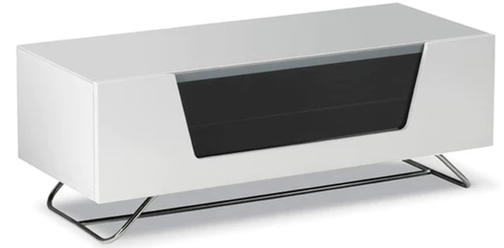 Chromium TV Stand - White - 100cm - CRO2-1000CB-WHT
