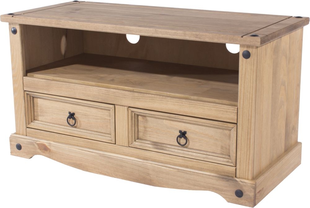 Corona TV Unit - 95cm - Pine Mexican