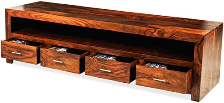 Cube Sheesham 197cm TV Unit