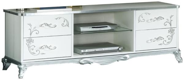 Daniela White Italian 160cm TV Unit