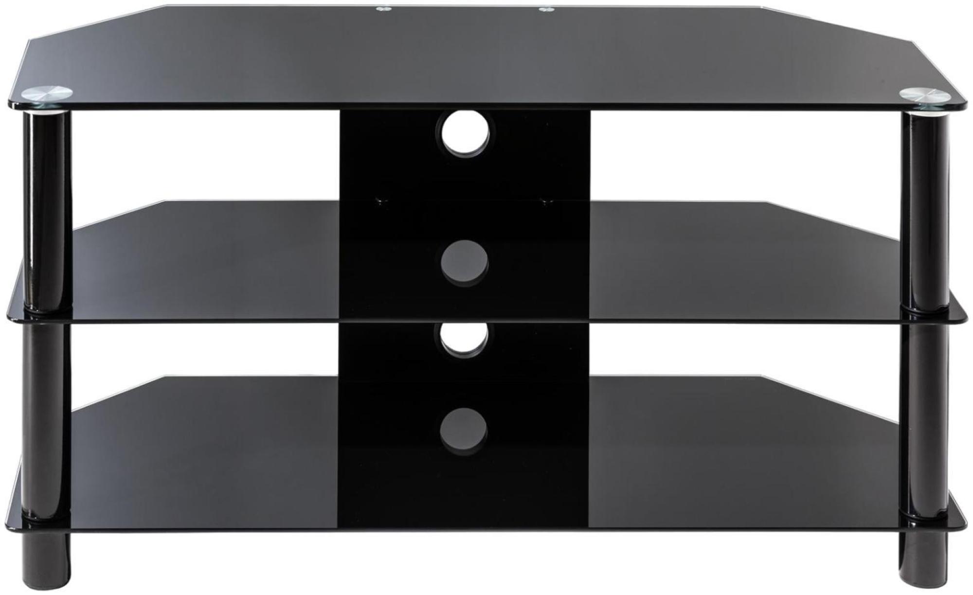Essentials TV Stand - 120cm - Black - ESS1200/3-BLK