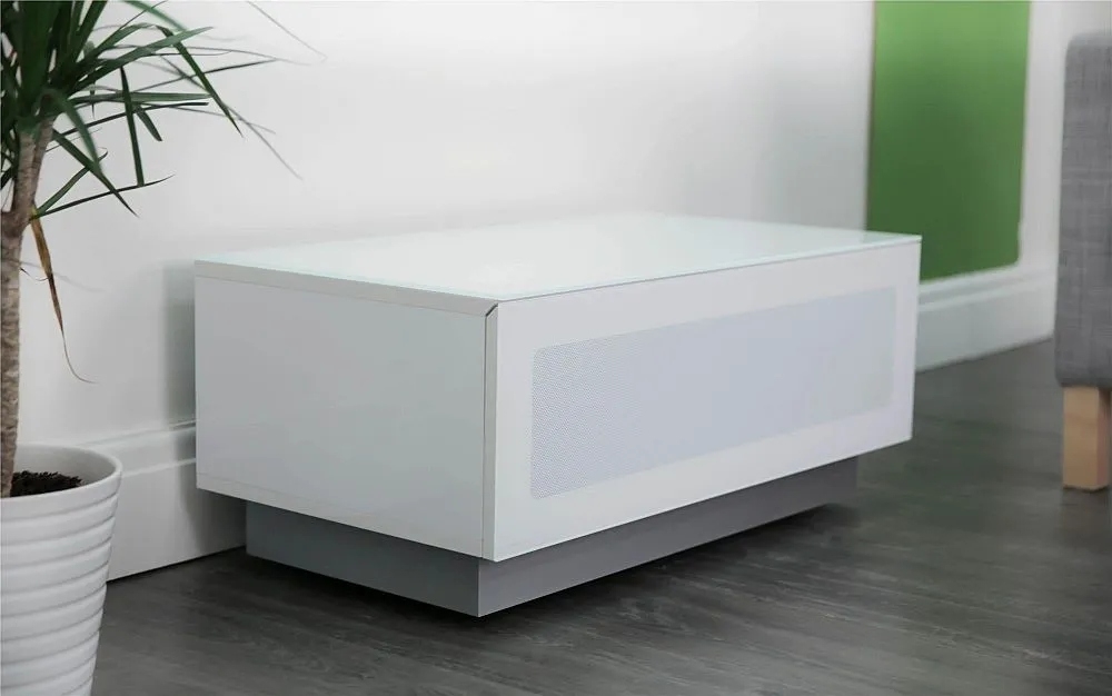 Element TV Stand - Gloss White - 85cm - EMTMOD850-WHI